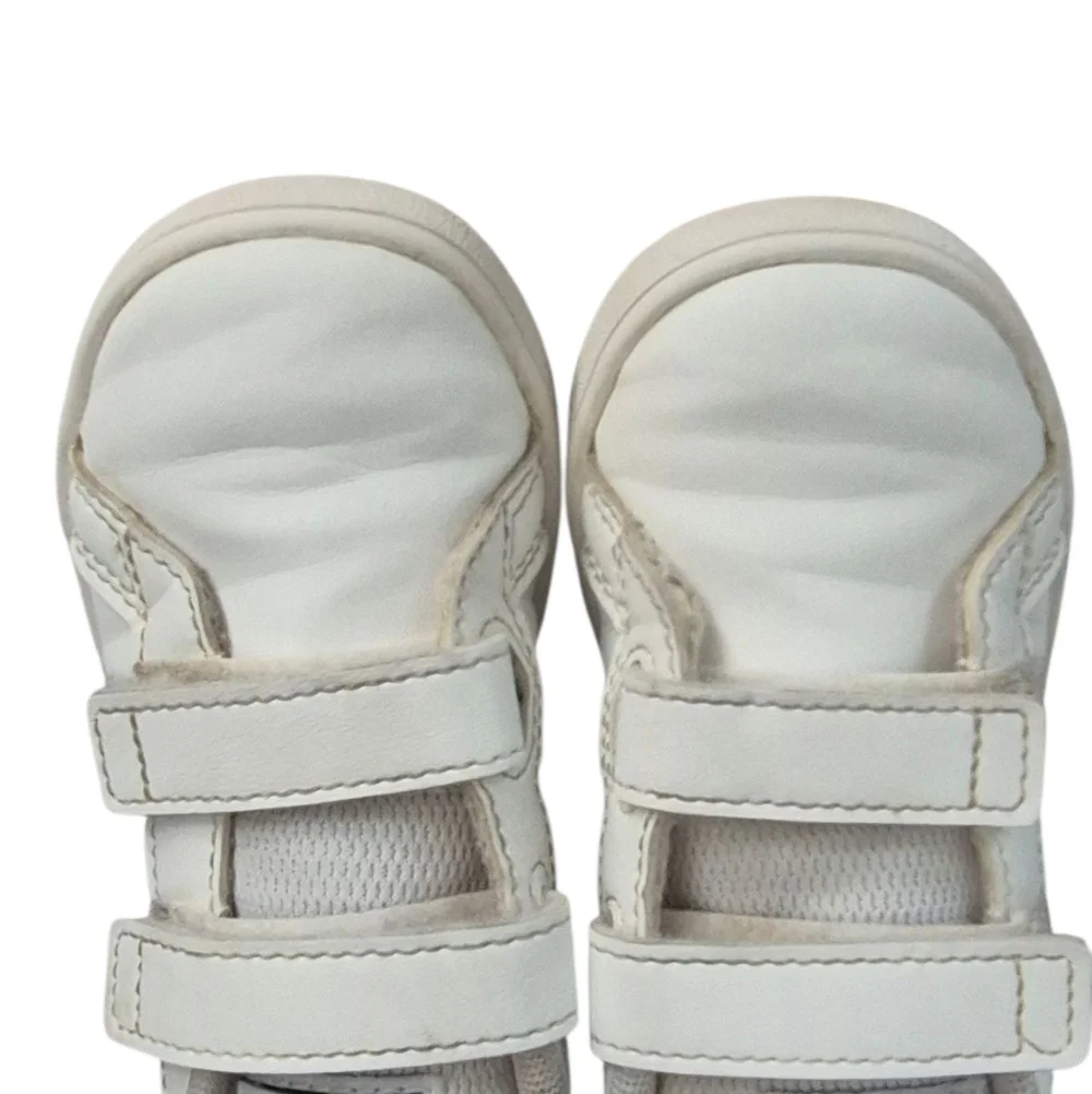 Adidas Kids White and Black Sneakers
